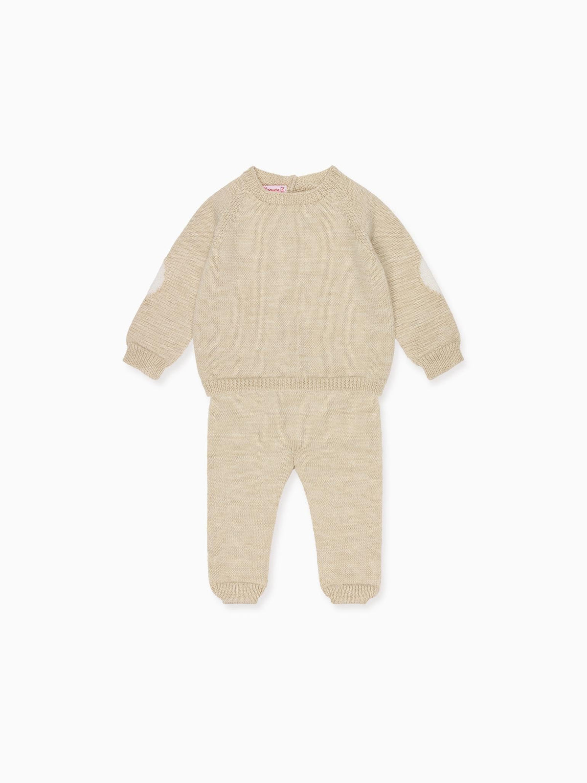 Oatmeal Mirlo Merino Baby Knitted Gift Box Set