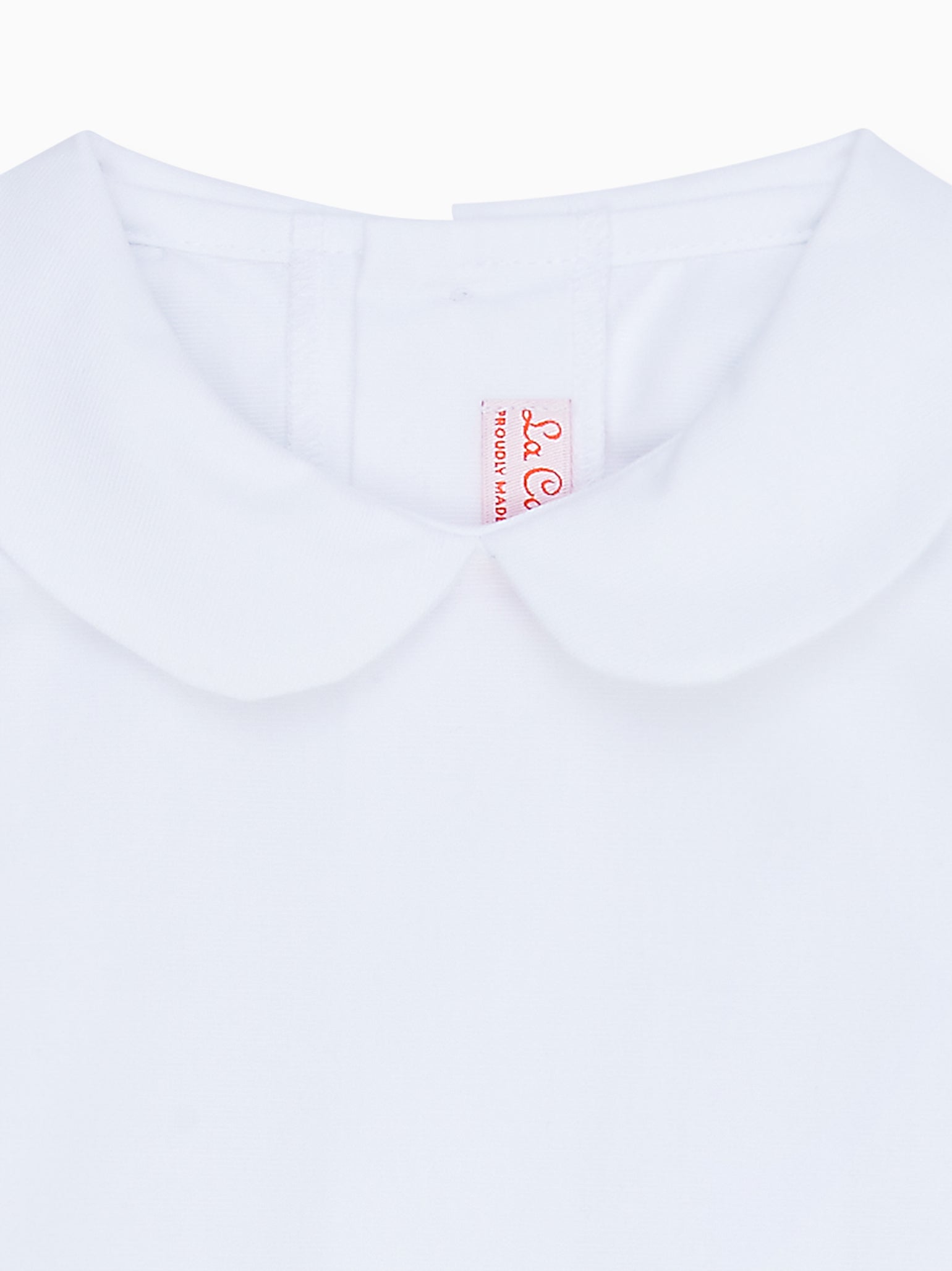 White Clio Long Sleeve Baby Shirt