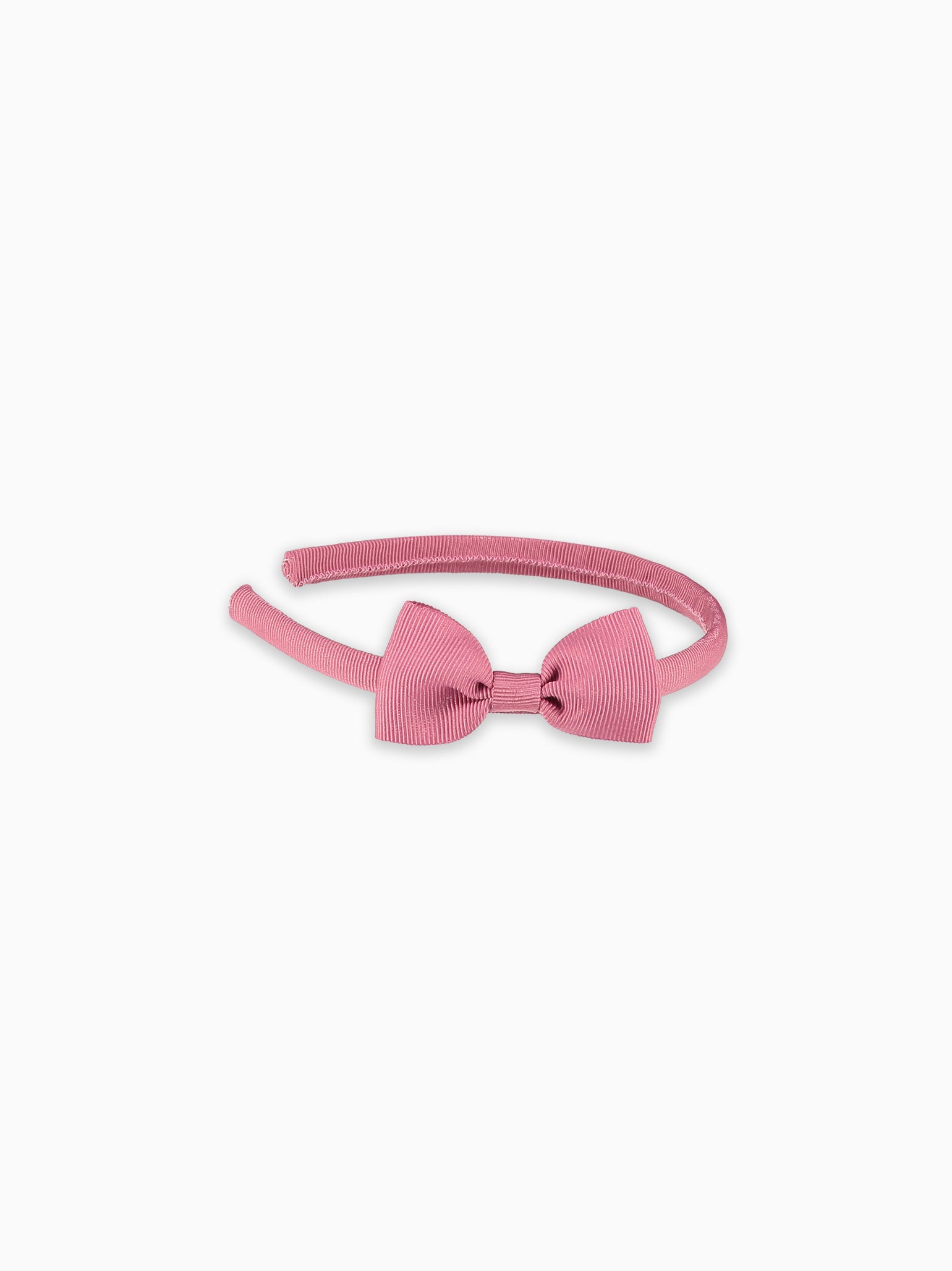 Dusty Pink Small Bow Girl Headband