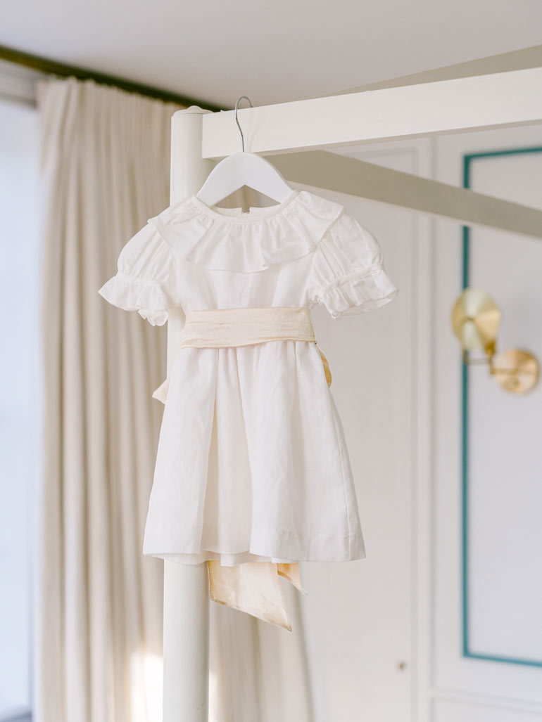 White Vega Ceremony Girl Dress