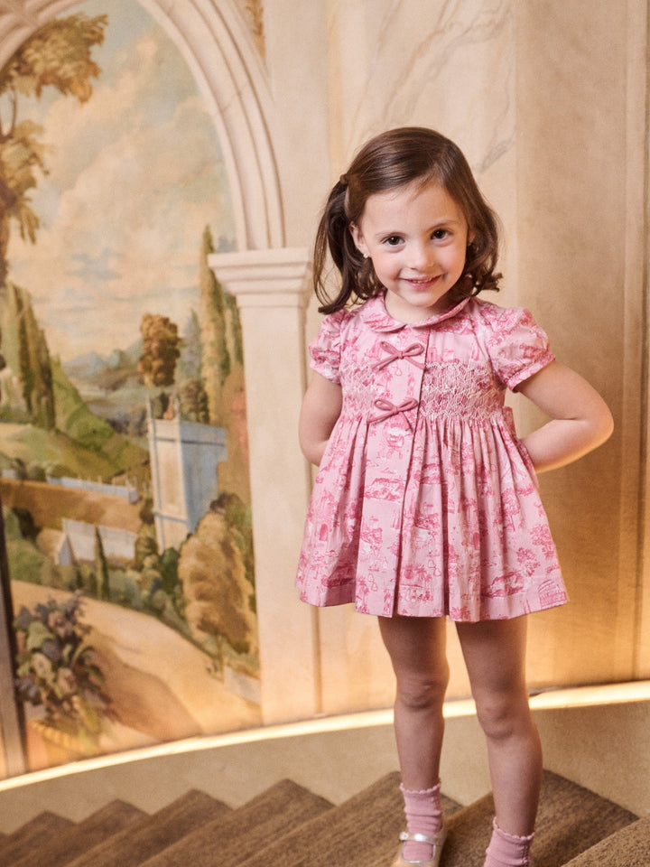 Baby Girl Pink Dresses | La Coqueta Kids