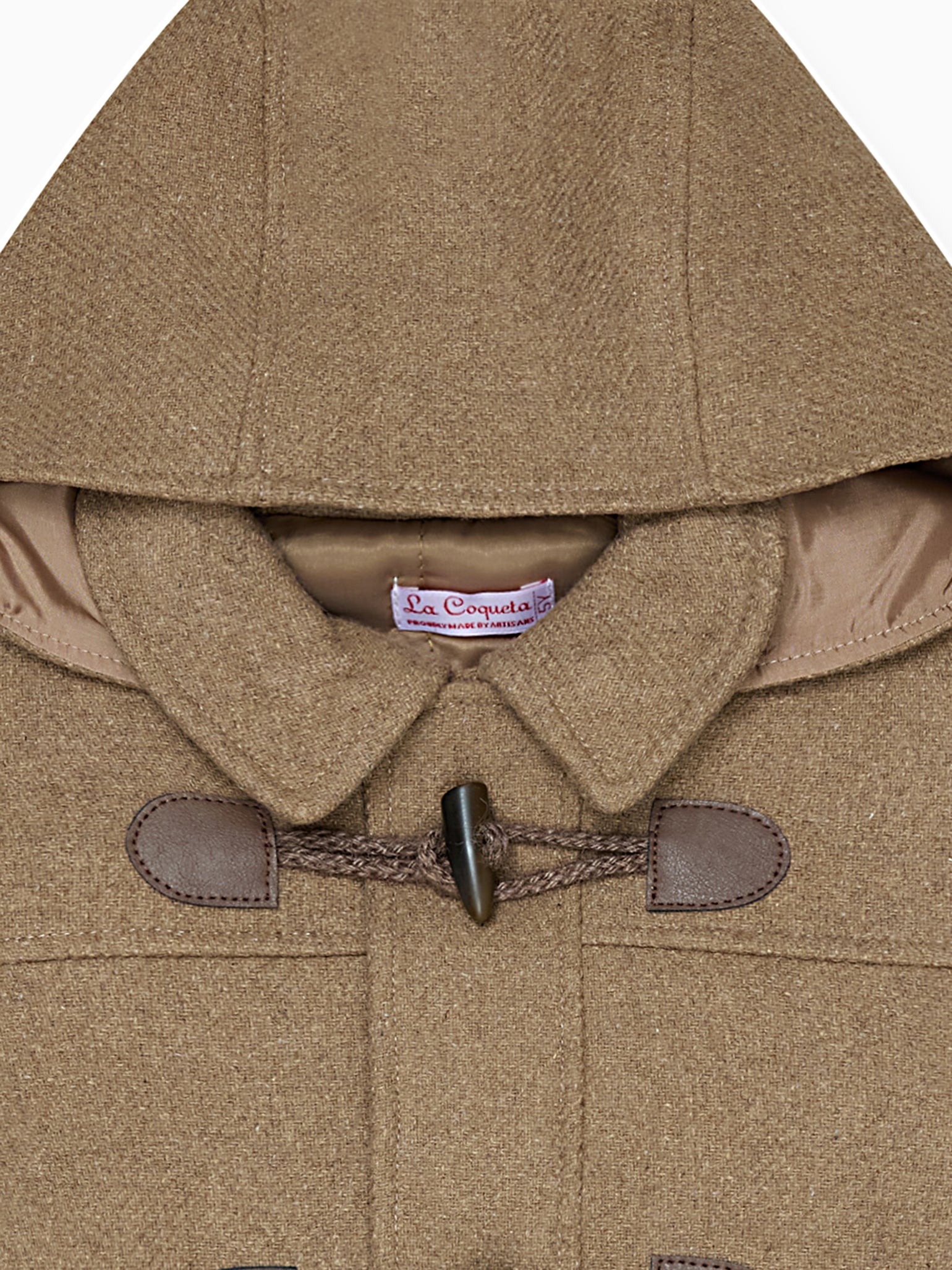 Taupe Agustin Boy Coat