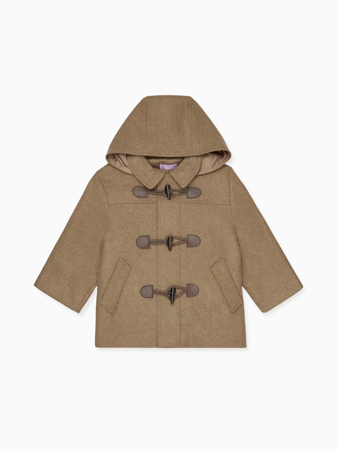 Taupe Agustin Boy Coat