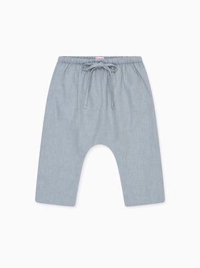 Dusty Blue Alex Baby Pants