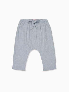 Dusty Blue Alex Baby Trousers