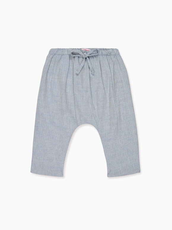 Dusty Blue Alex Baby Trousers