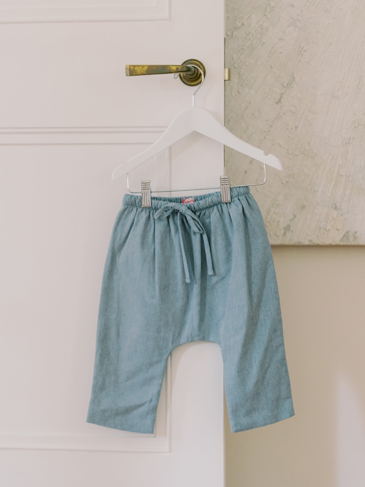 Dusty Blue Alex Baby Pants