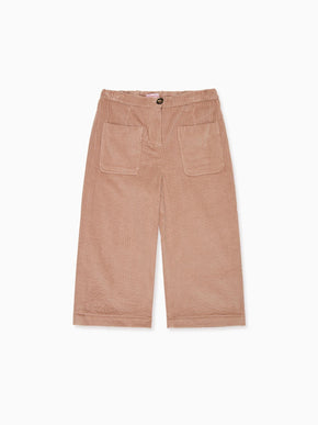 Dusty Pink Alma Corduroy Girl Culottes