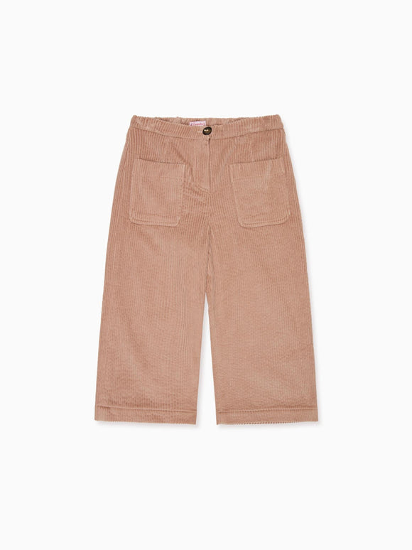 Dusty Pink Alma Corduroy Girl Culottes