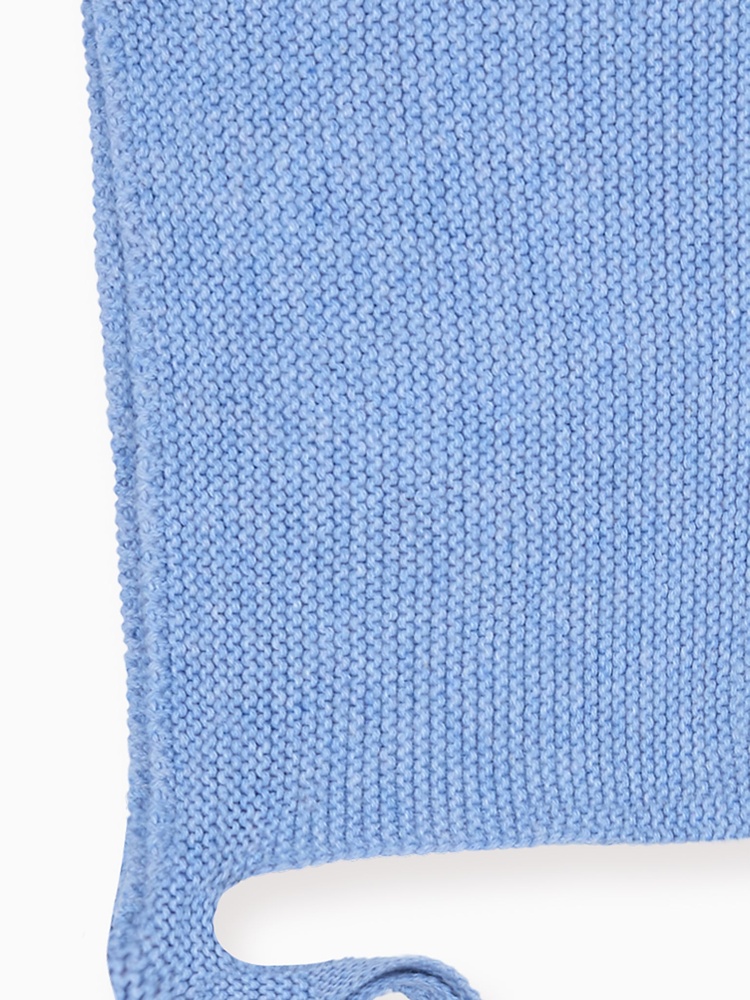 Blue Alma Cotton Baby Knitted Bonnet