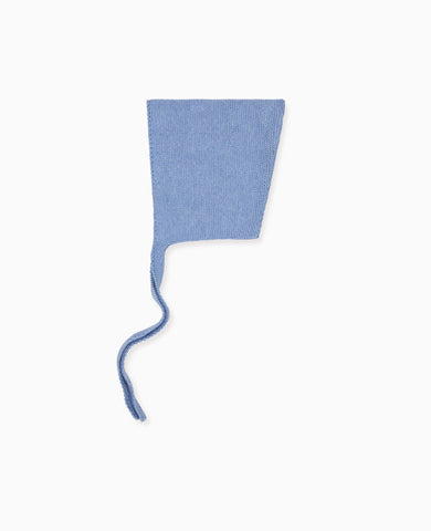 Blue Alma Cotton Baby Knitted Bonnet