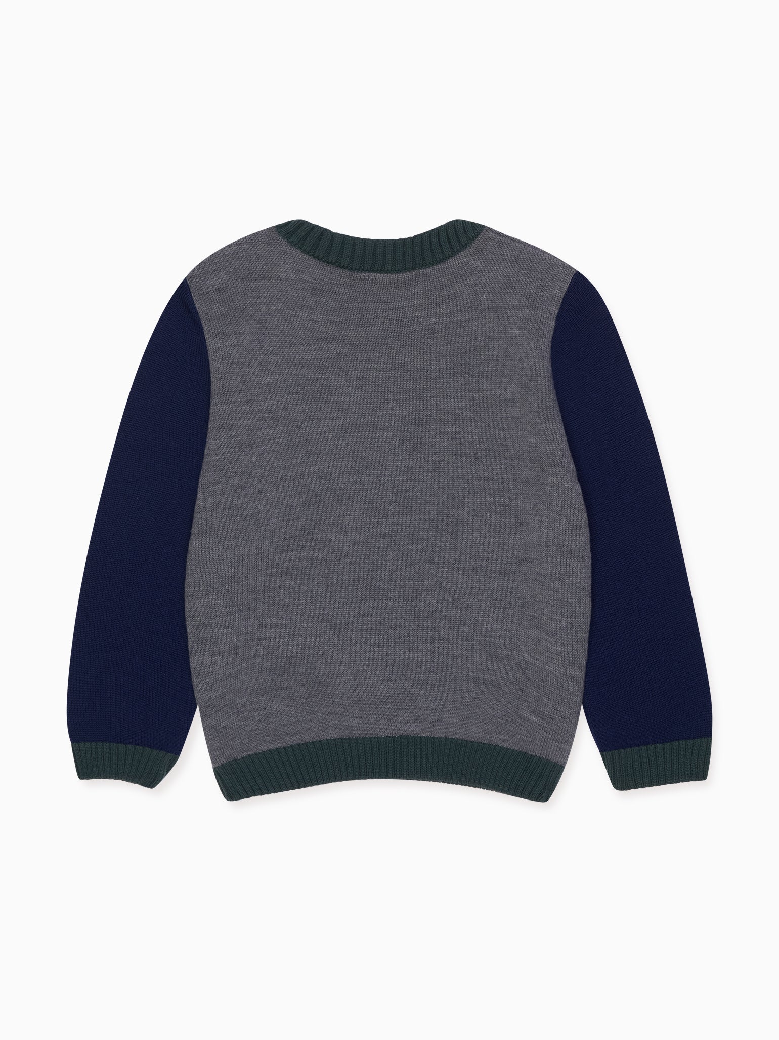 Grey Ancla Merino Boy Sweater