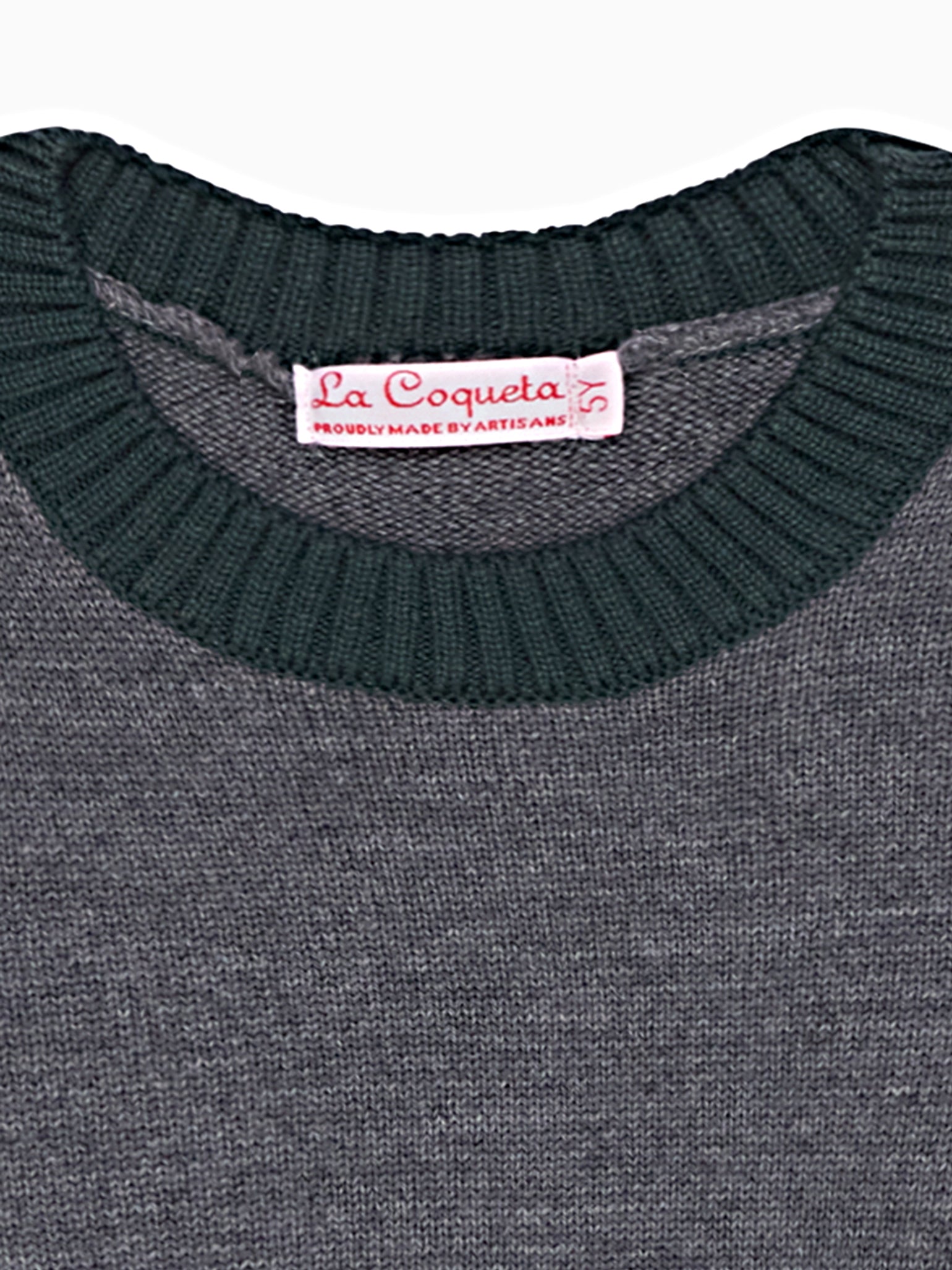 Grey Ancla Merino Boy Sweater