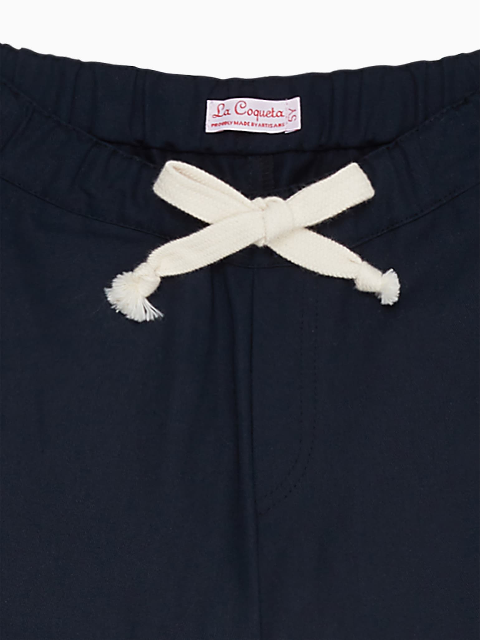 Navy Andreas Boy Cotton Pants