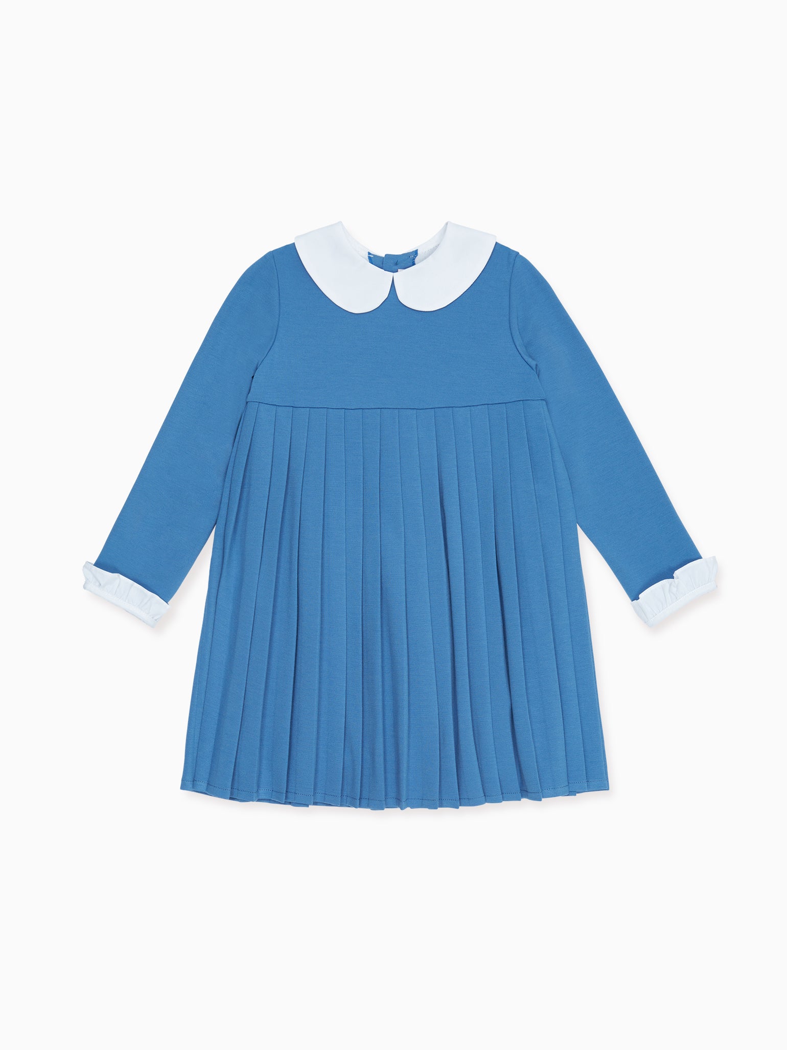 Blue Anna Girl Empire Dress – La Coqueta Kids