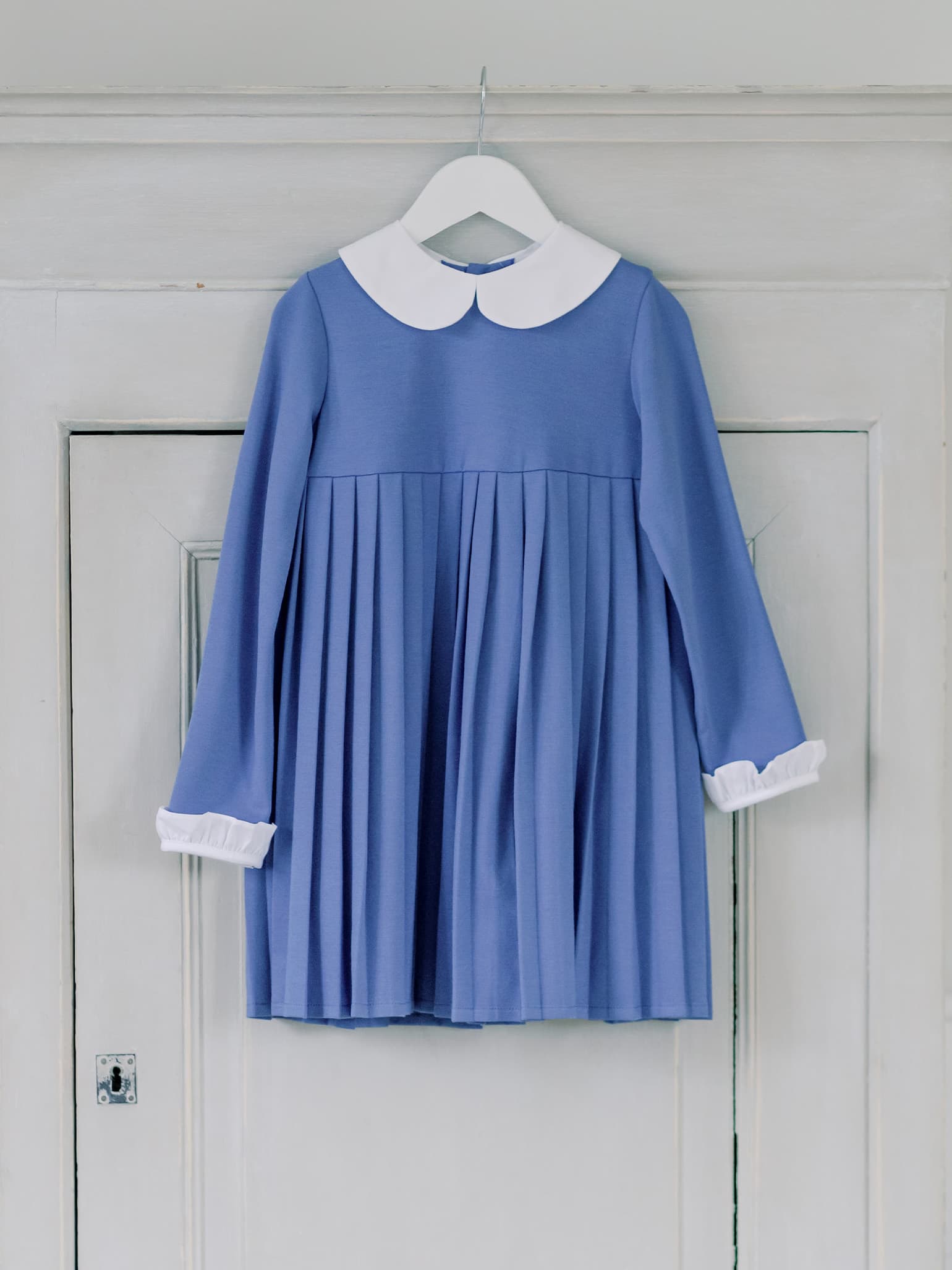 Blue Anna Girl Empire Dress
