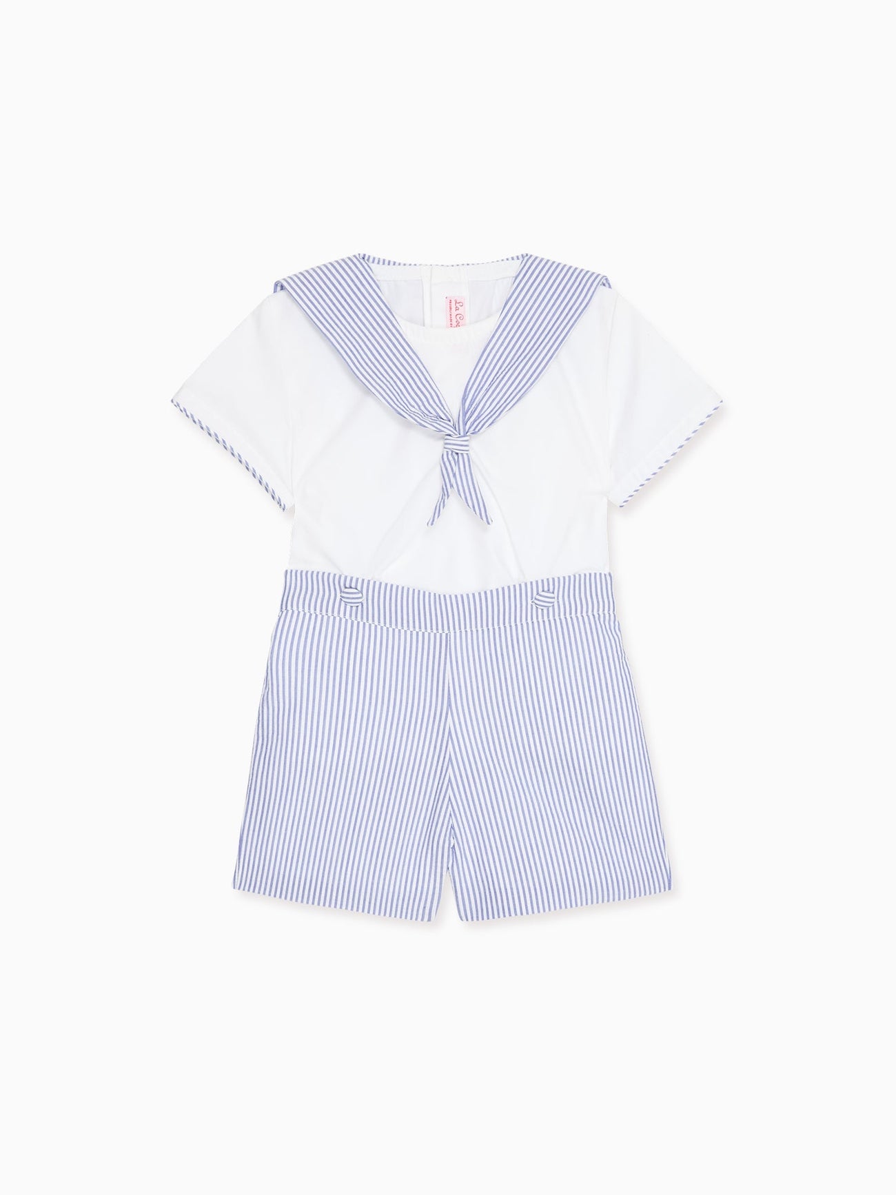 Dark Blue Stripe Antonio Baby Boy Set