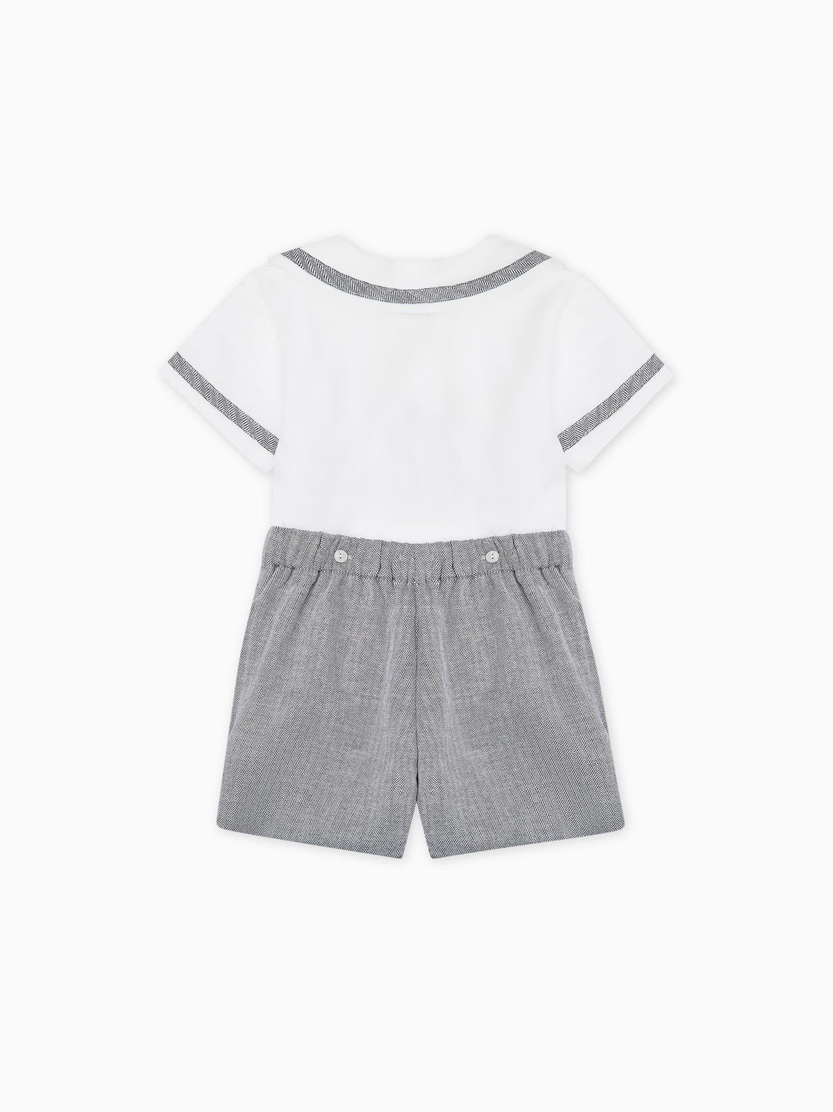 Navy Antonio Baby Boy Set
