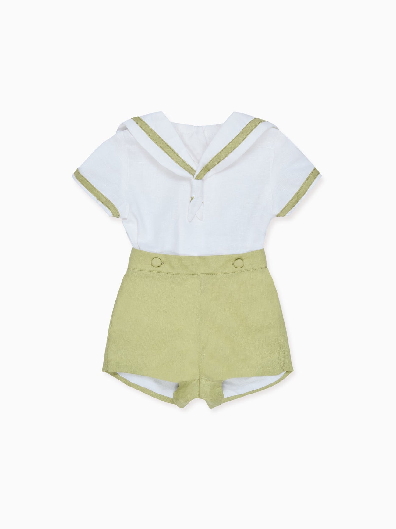 Hill House Home X La Coqueta Pistachio Antonio Baby Boy Set