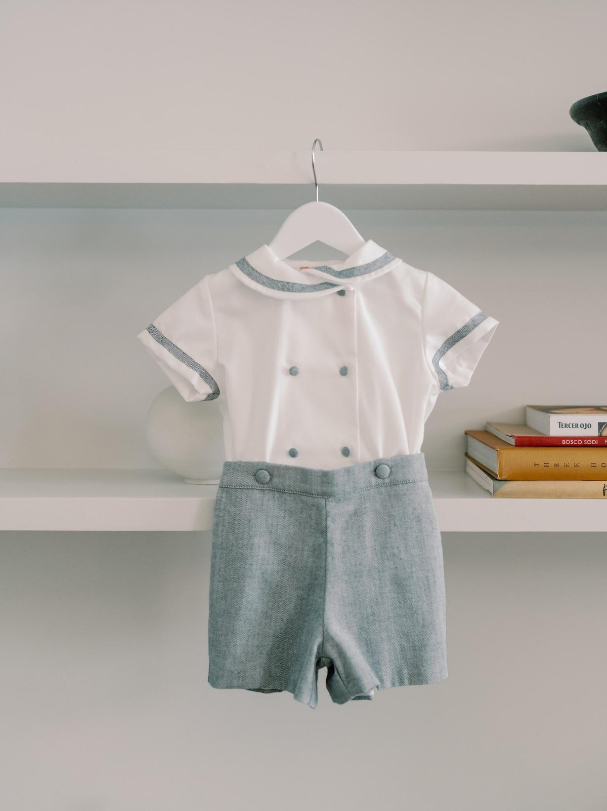 Navy Antonio Baby Boy Set