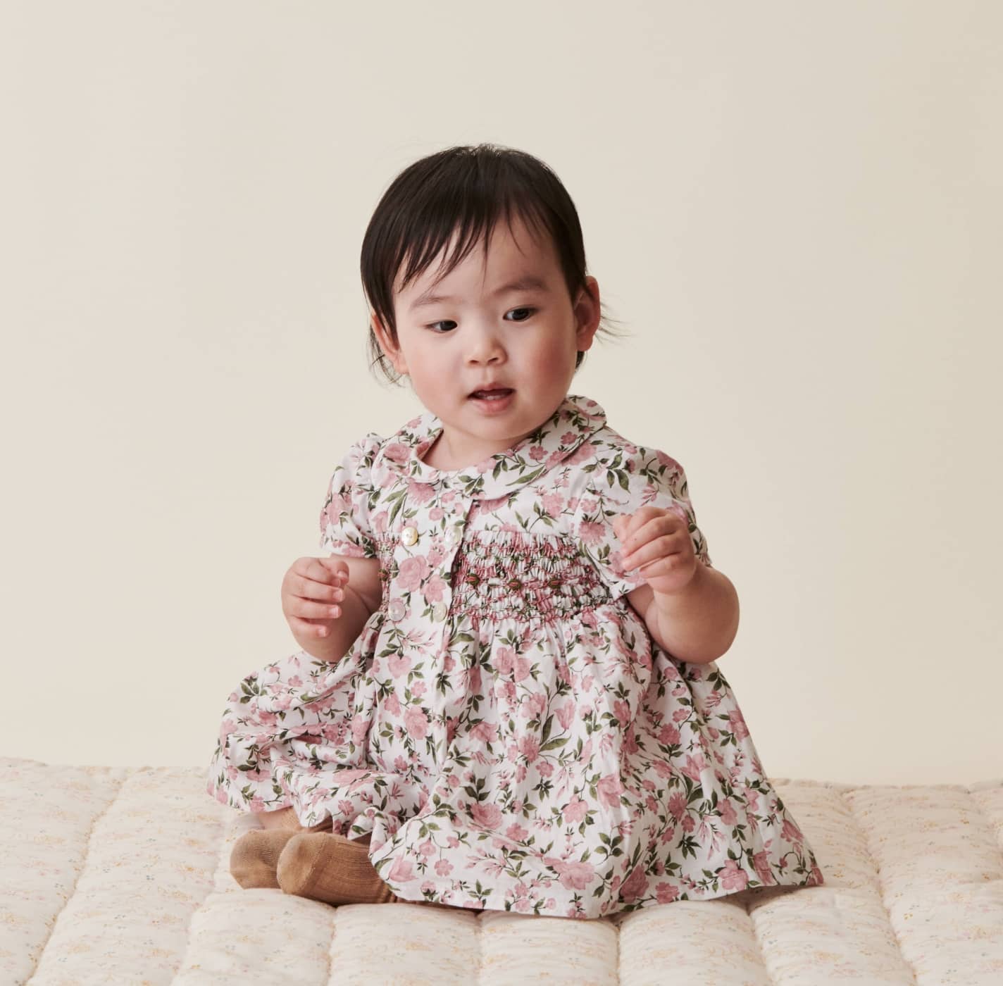 Lana Girls Smock Dress – Arbella's Baby Box