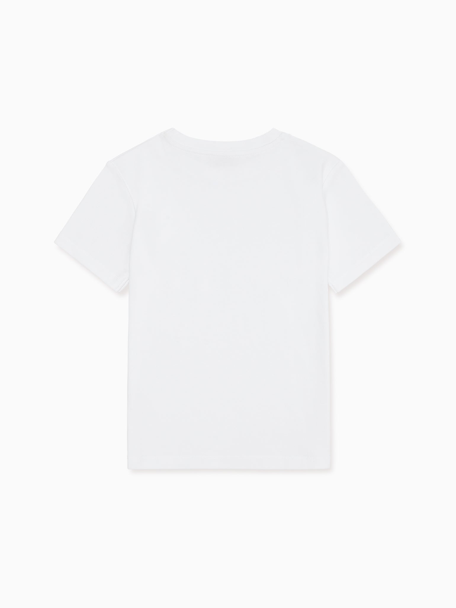 White Arturo Kids Cotton T-Shirt