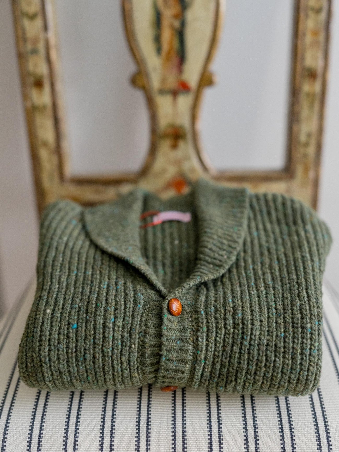 Olive Axel Merino Boy Cardigan