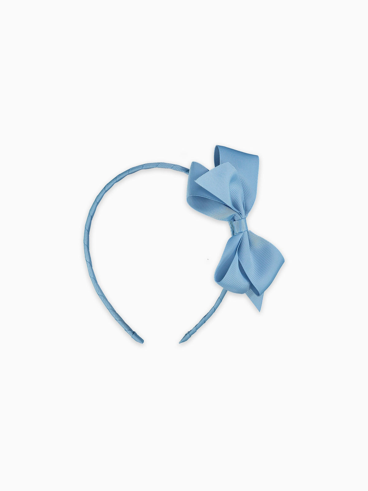 Dusty Blue Big Bow Hair Accessories Bundle