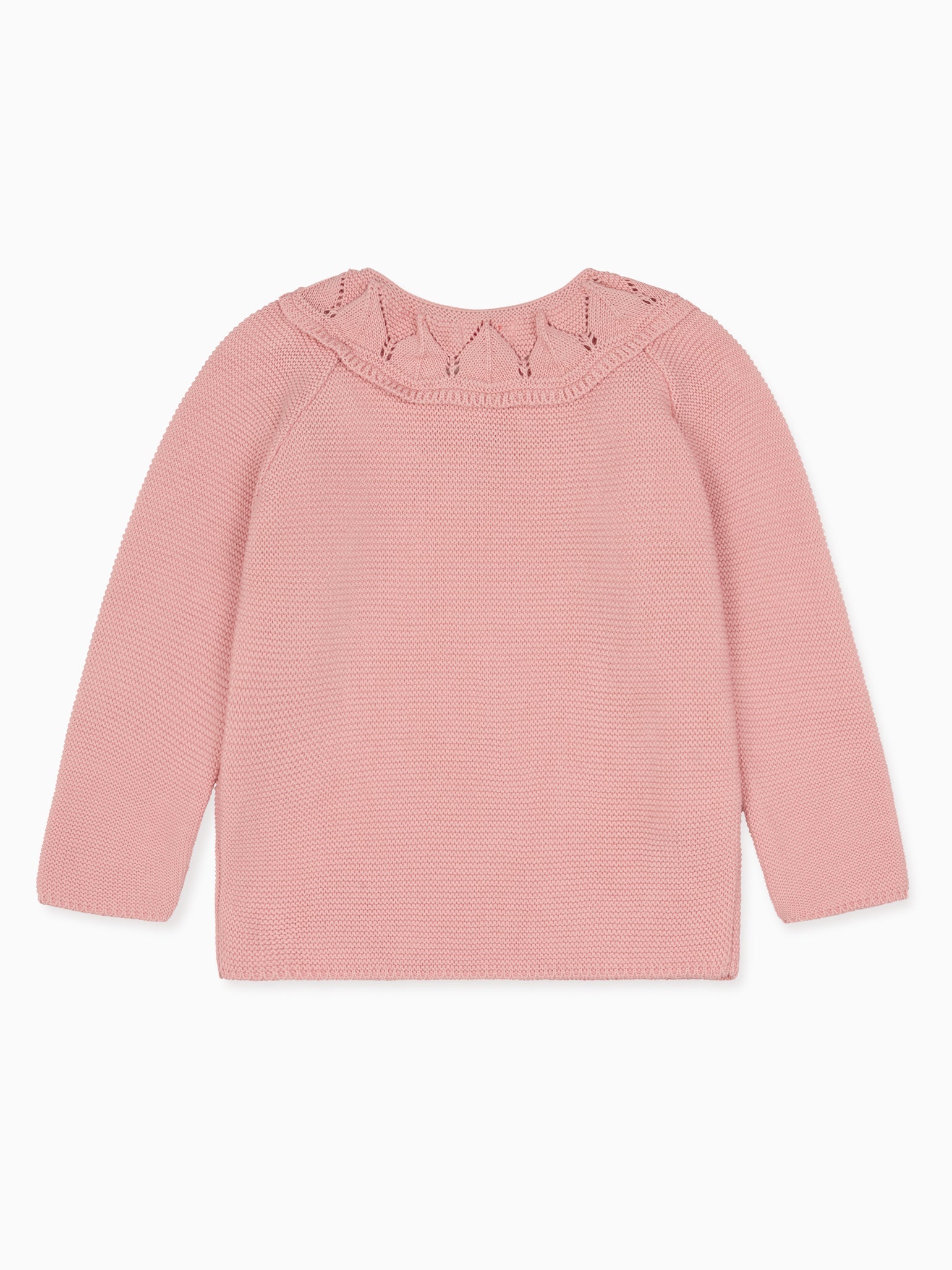 Dusty Pink Baena Cotton Girl Cardigan