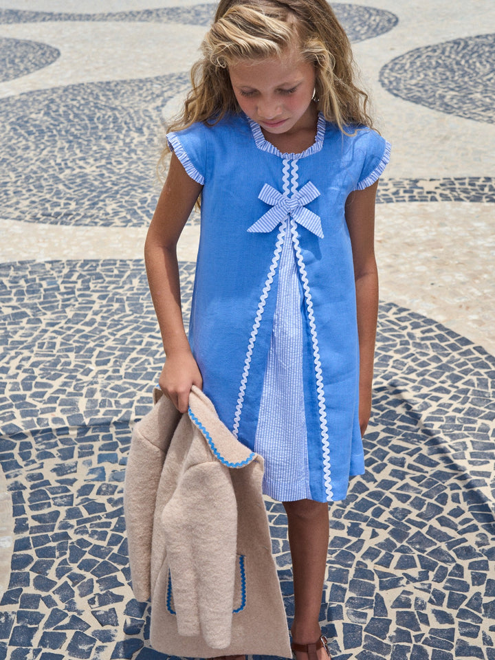 Girls Blue Dresses | Light, Royal, & Navy | La Coqueta Kids Girls Blue Dresses | Light, Royal, & Navy | La Coqueta Kids