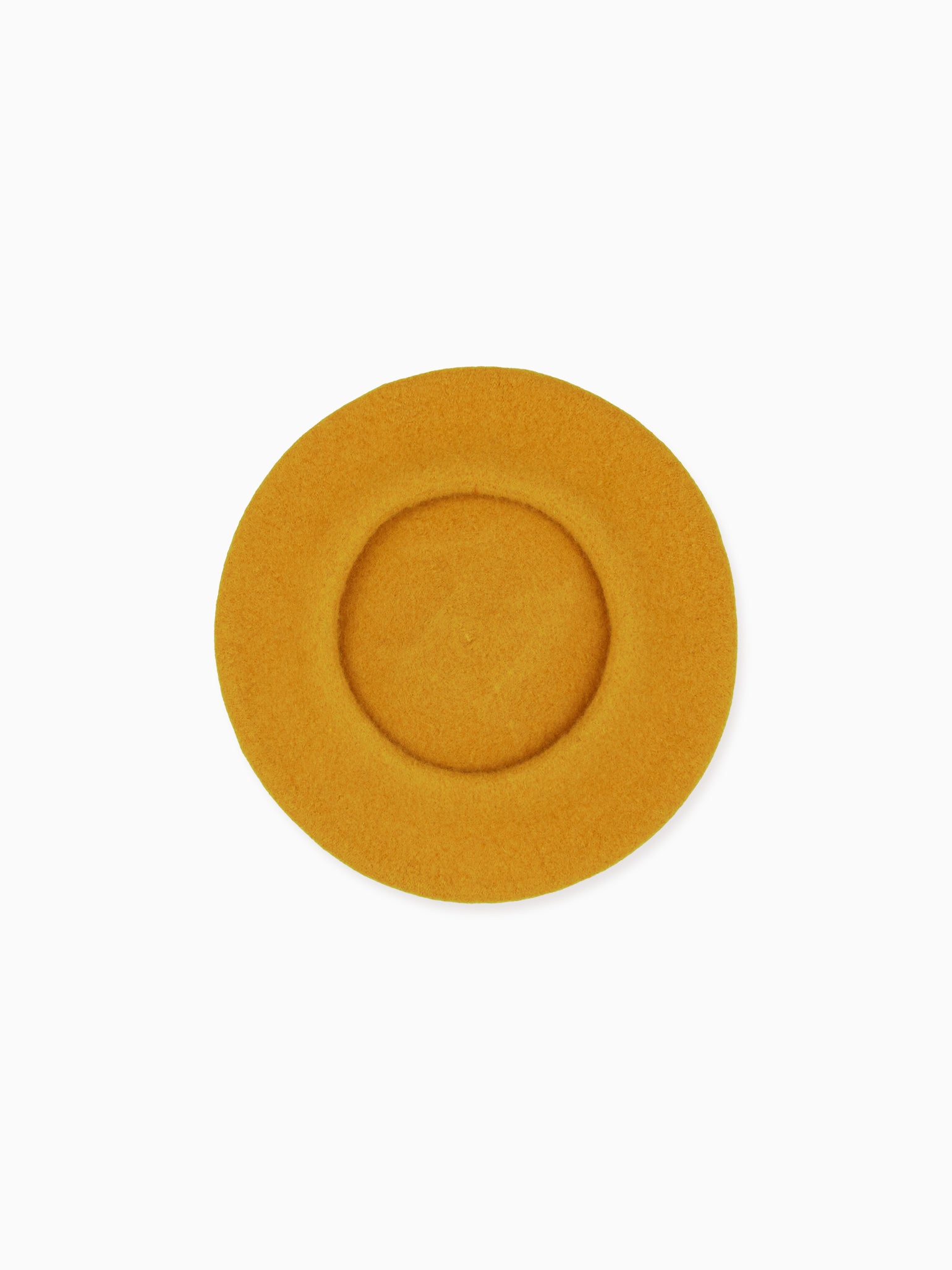 Mustard Kids Wool Beret