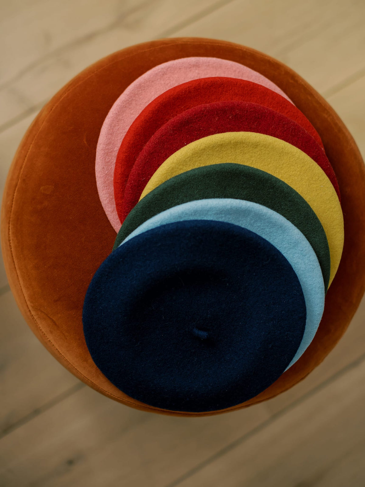 Blue Kids Wool Beret