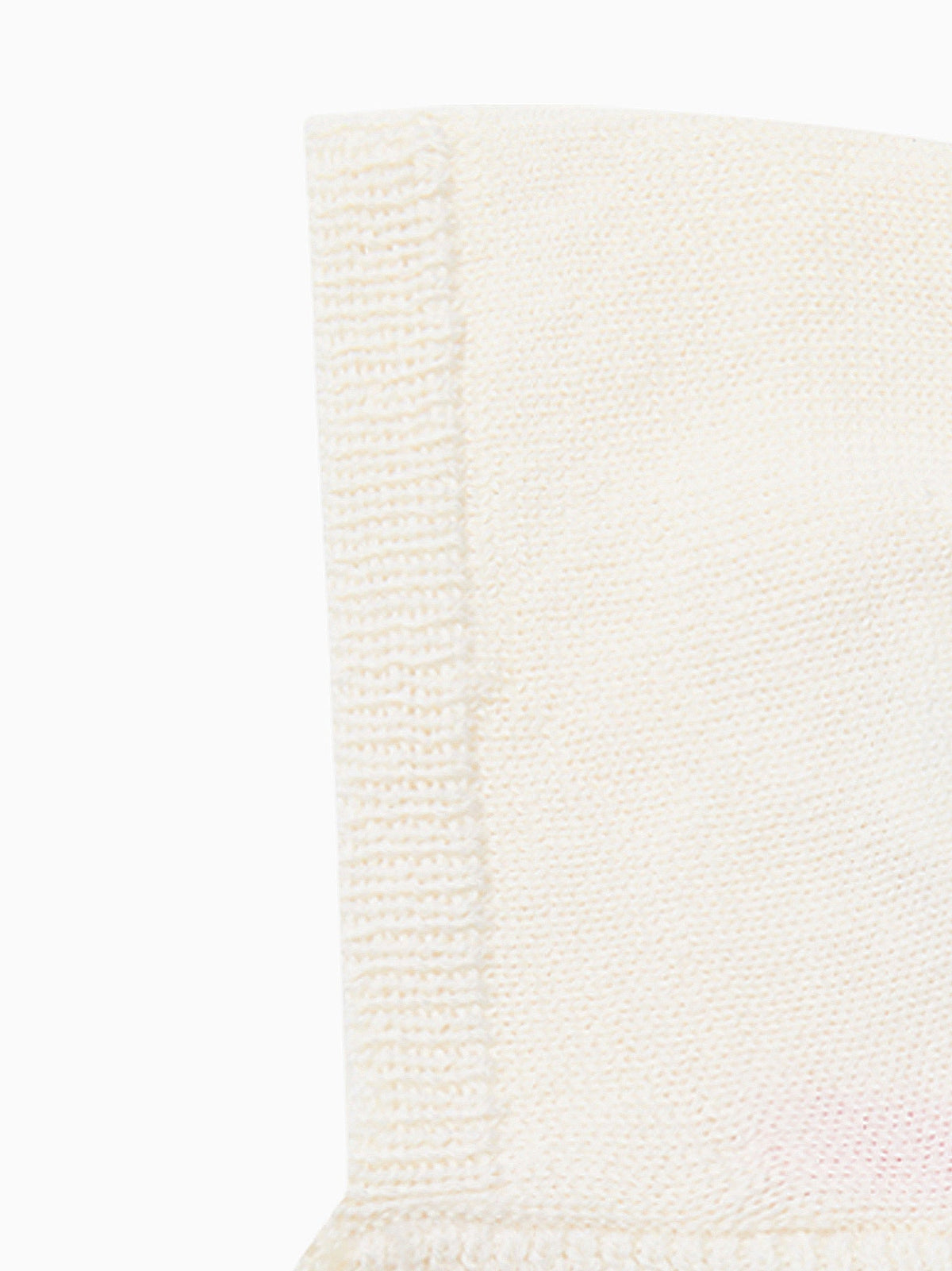 Ivory Bigal Merino Baby Knitted Bonnet