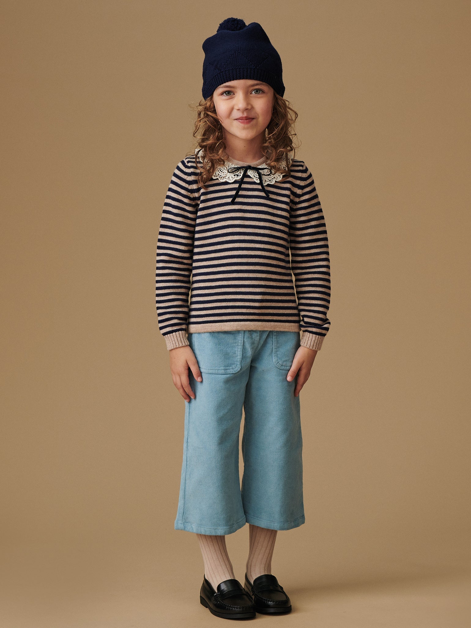 Light Blue Alma Girl Pants