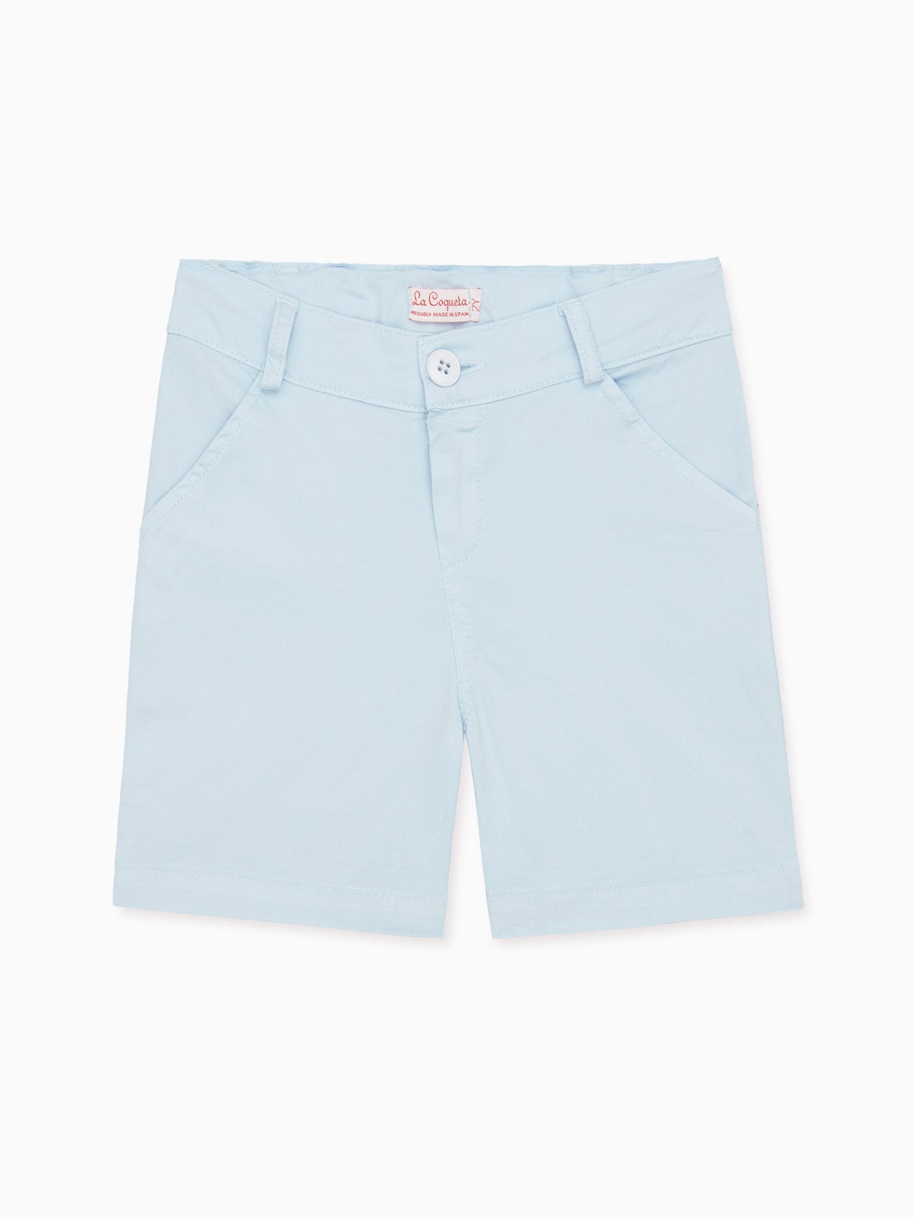 Light Blue Bocusi Boy Chino Shorts