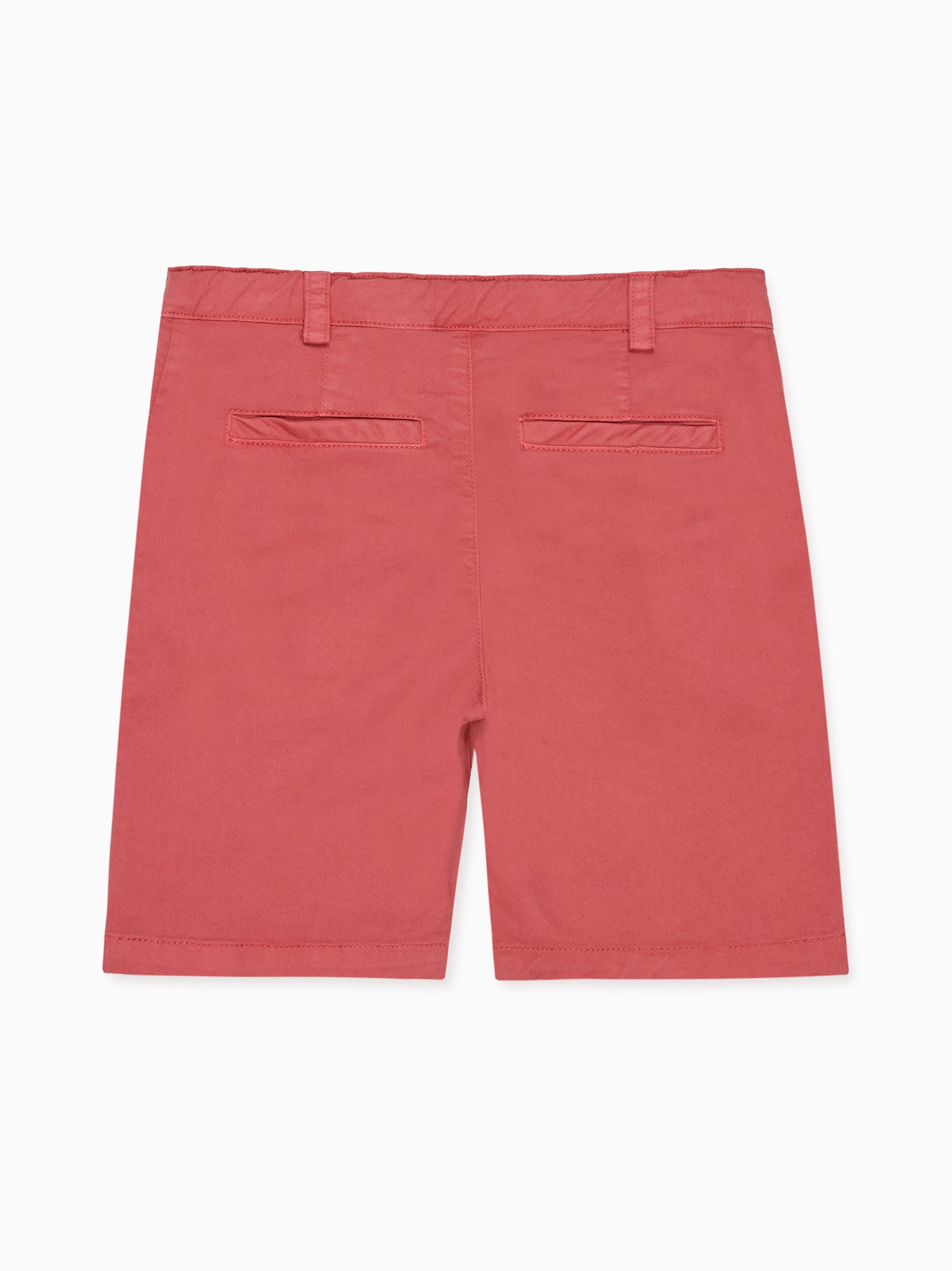 Red Bocusi Boy Chino Shorts