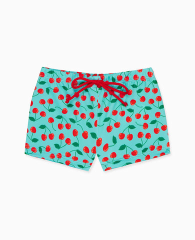 Red Cherry Bravo Baby Boy Swim Shorts