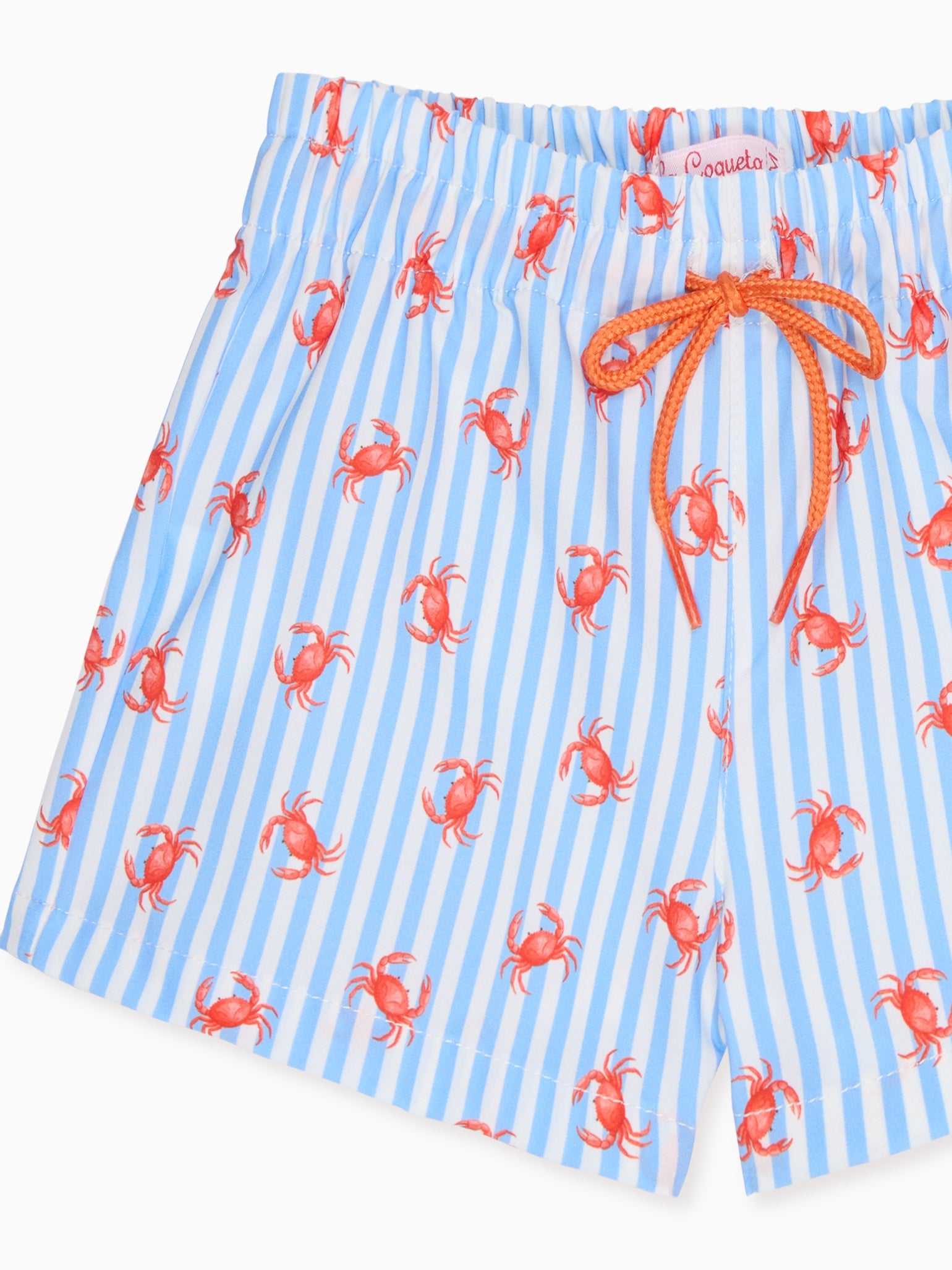Blue Stripe Bravo Baby Boy Swim Short La Coqueta US La Coqueta Kids Blue Stripe Bravo Baby Boy Swim Short La Coqueta US La Coqueta Kids