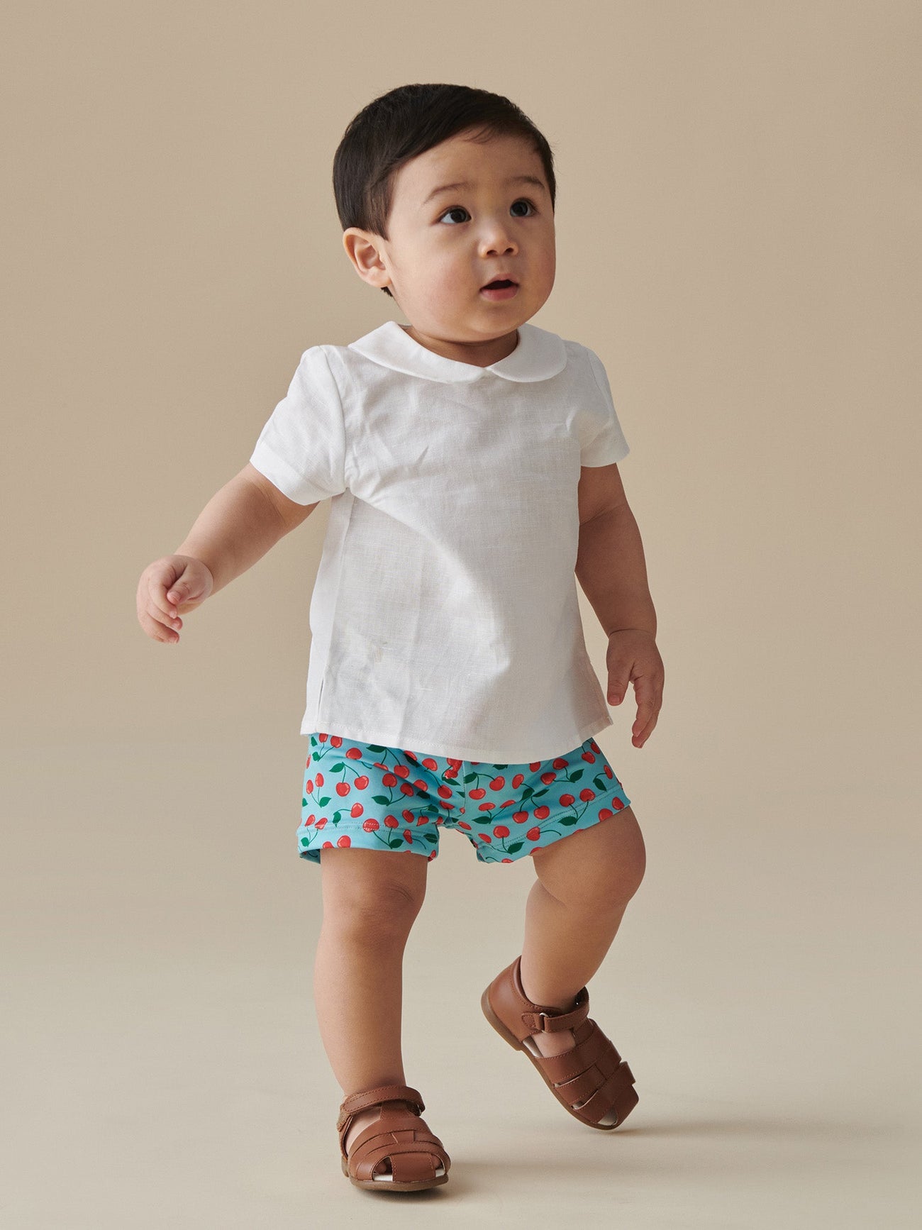 Red Cherry Bravo Baby Boy Swim Shorts