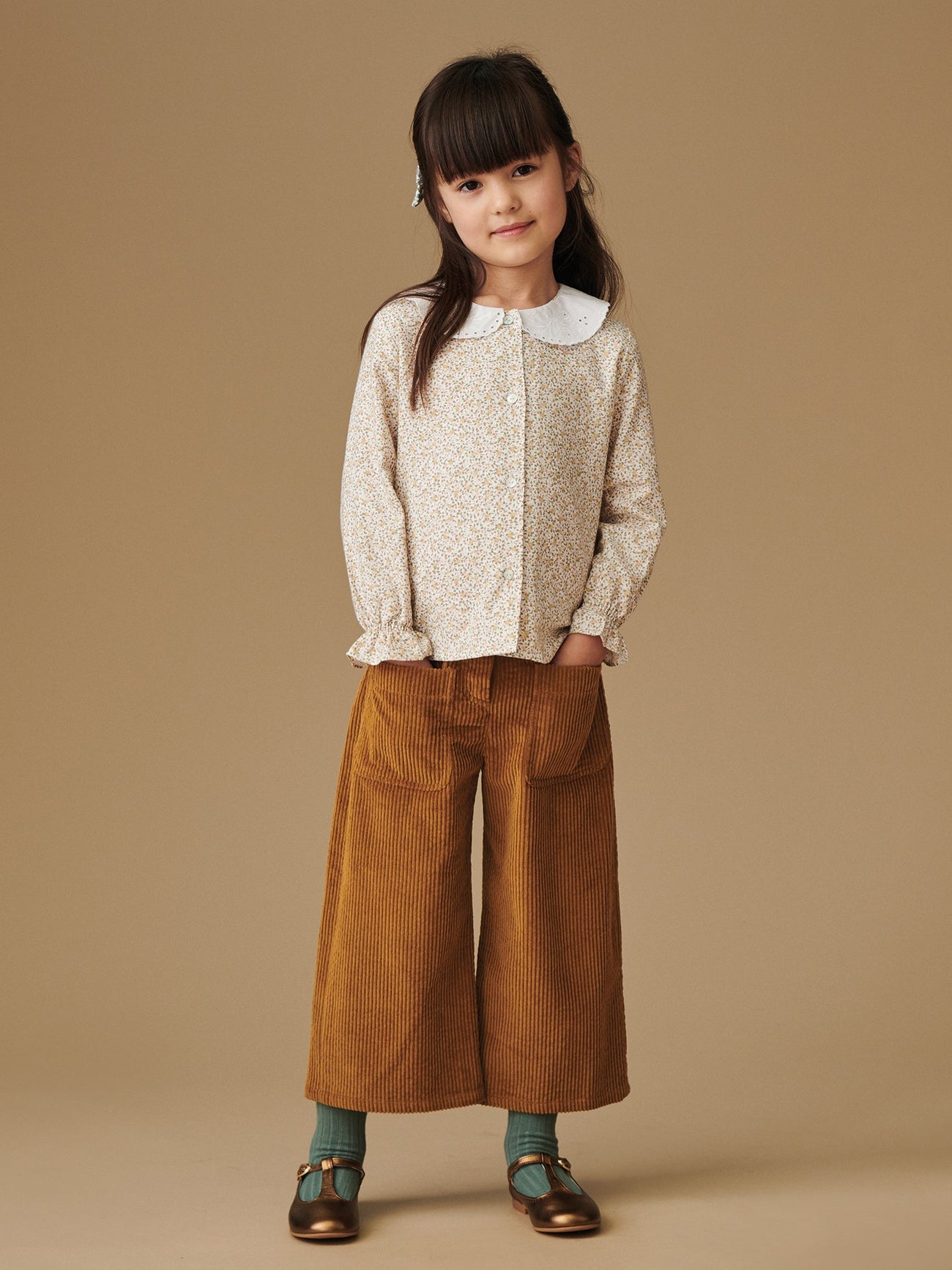 Caramel Alma Girl Pants