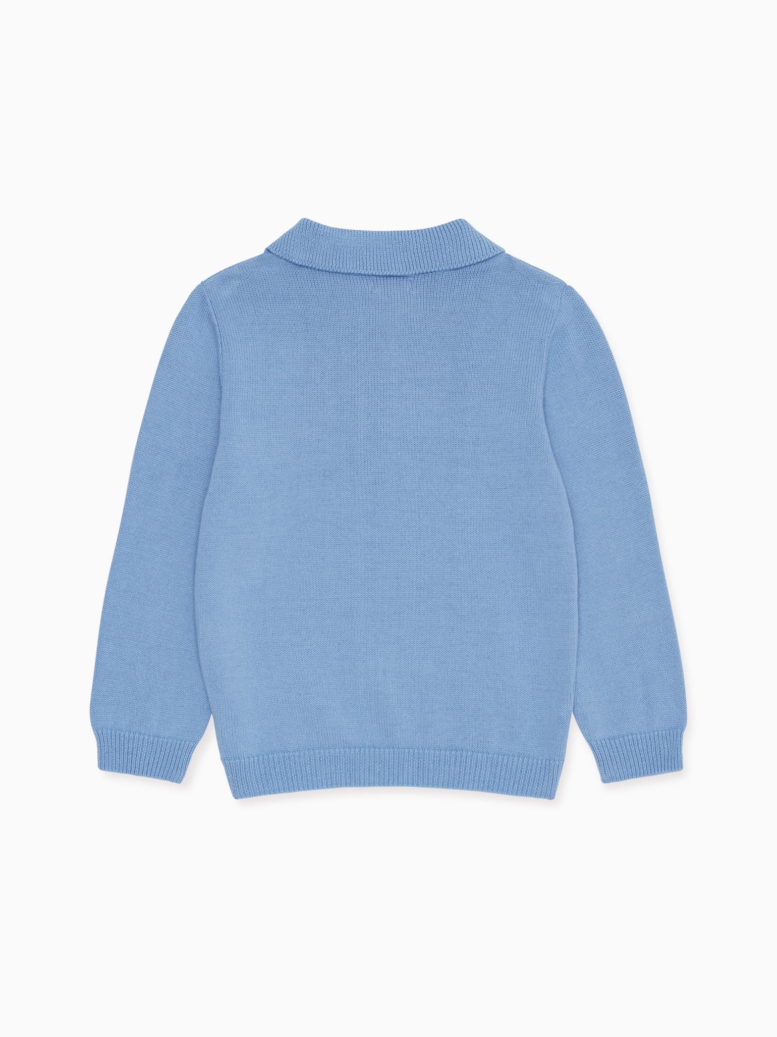 Dusty Blue Brio Boy Cotton Sweater