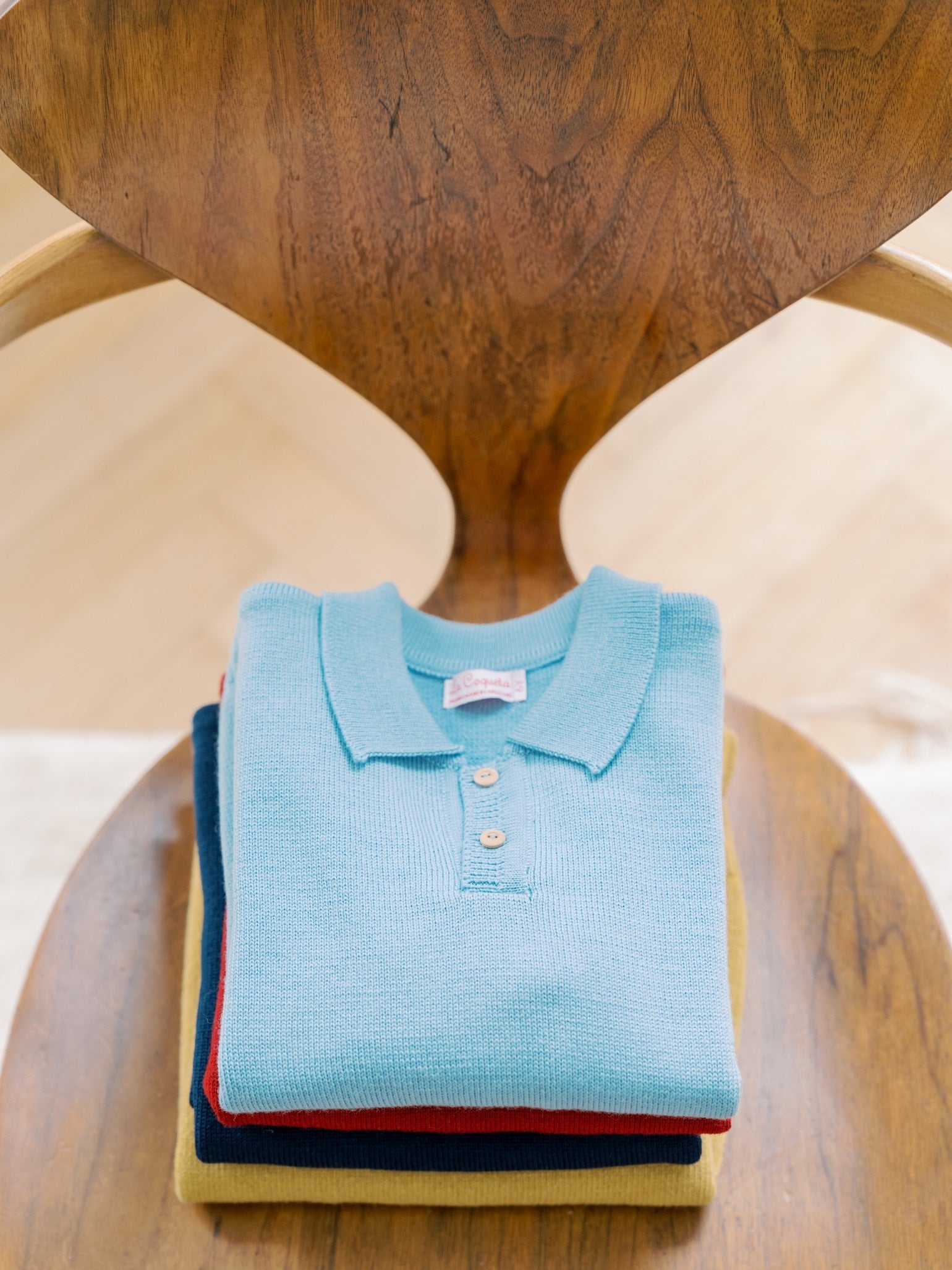 Dusty Blue Brio Merino Boy Sweater