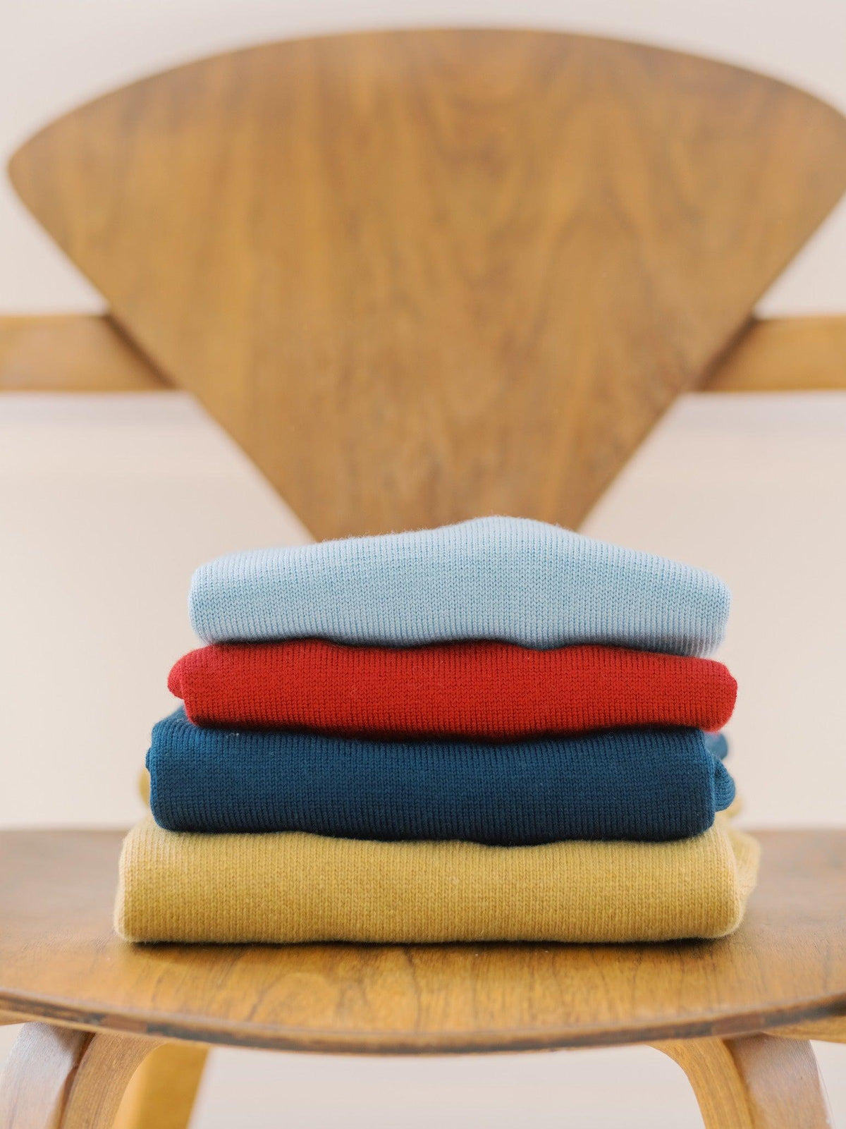Mustard Brio Merino Boy Jumper