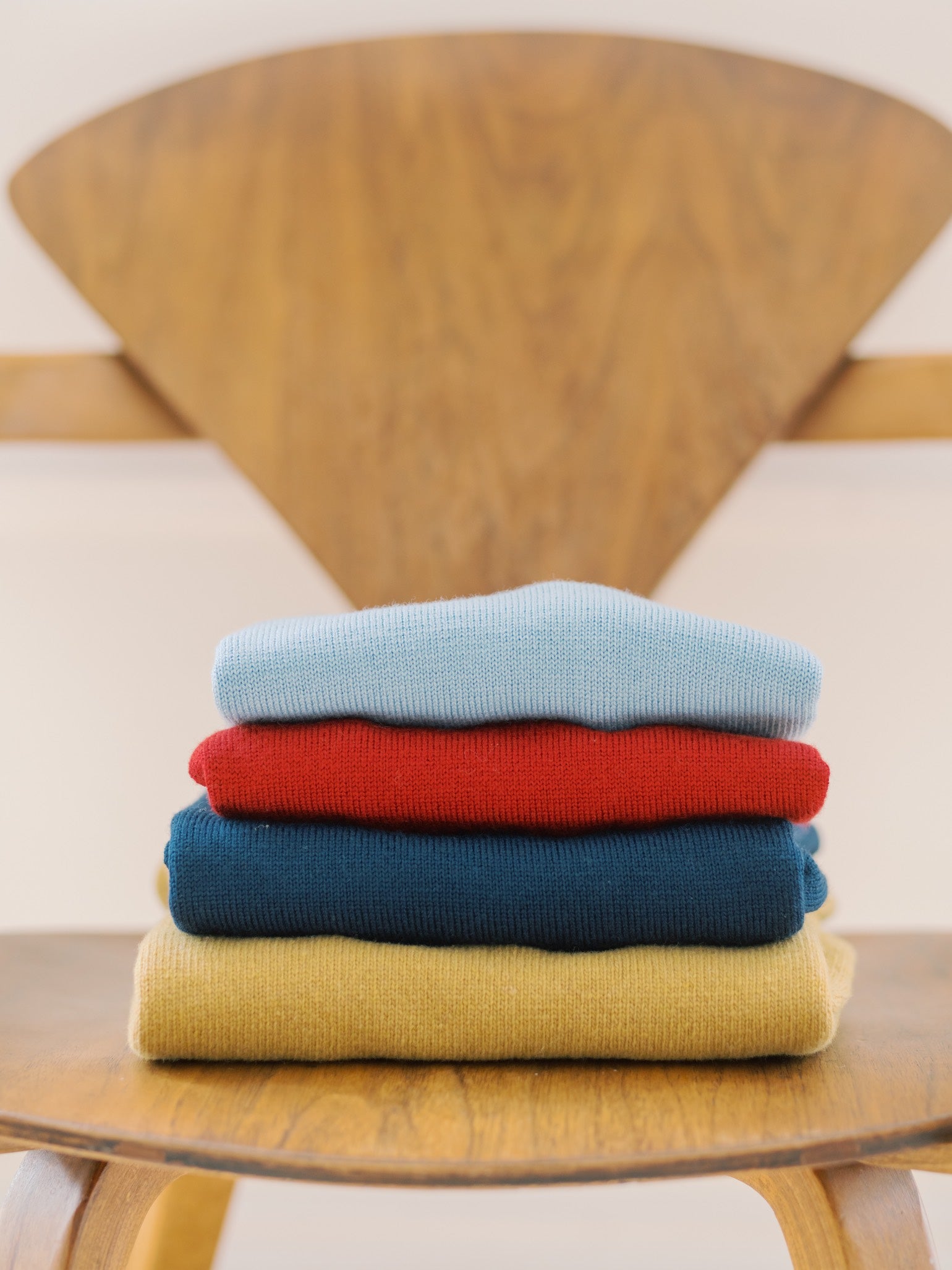 Mustard Brio Merino Boy Jumper