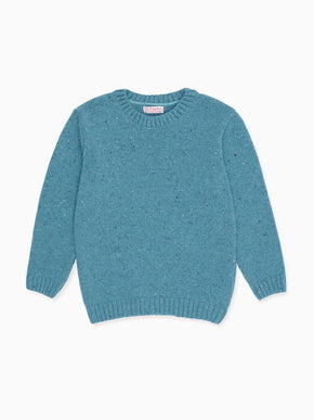 Blue Bromo Merino Boy Sweater