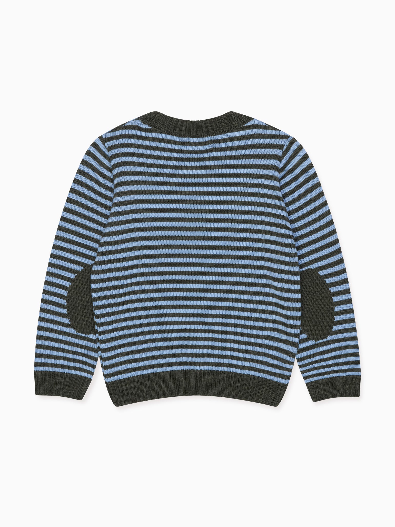 Green Stripe Bromo Merino Boy Sweater