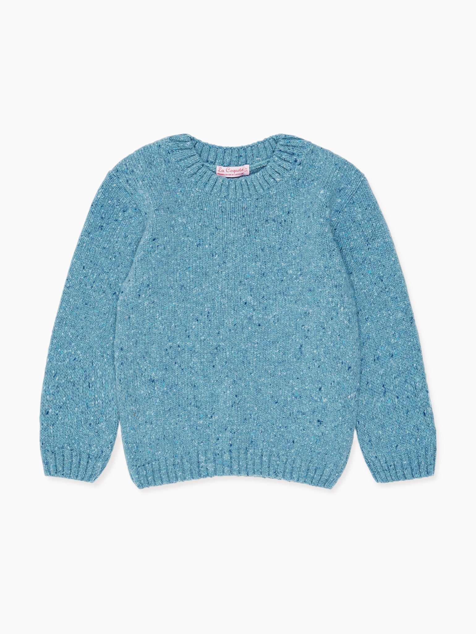 Light Blue Bromo Merino Boy Sweater