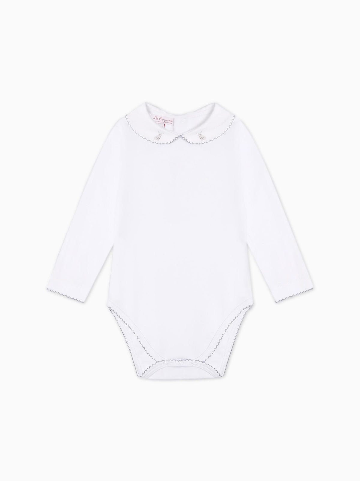 White Bunny Baby Body Vest