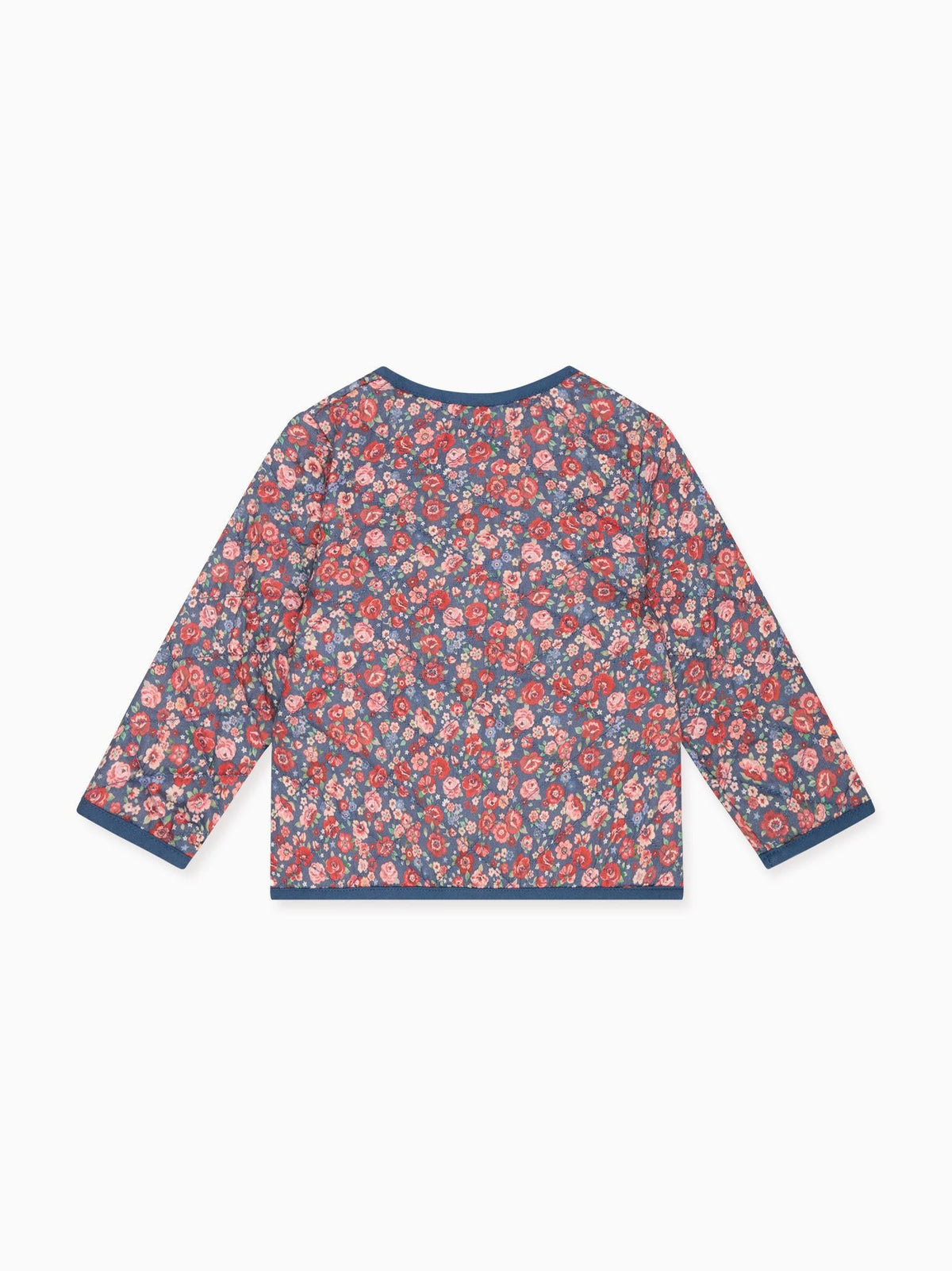 Navy Floral Calida Baby Girl Jacket