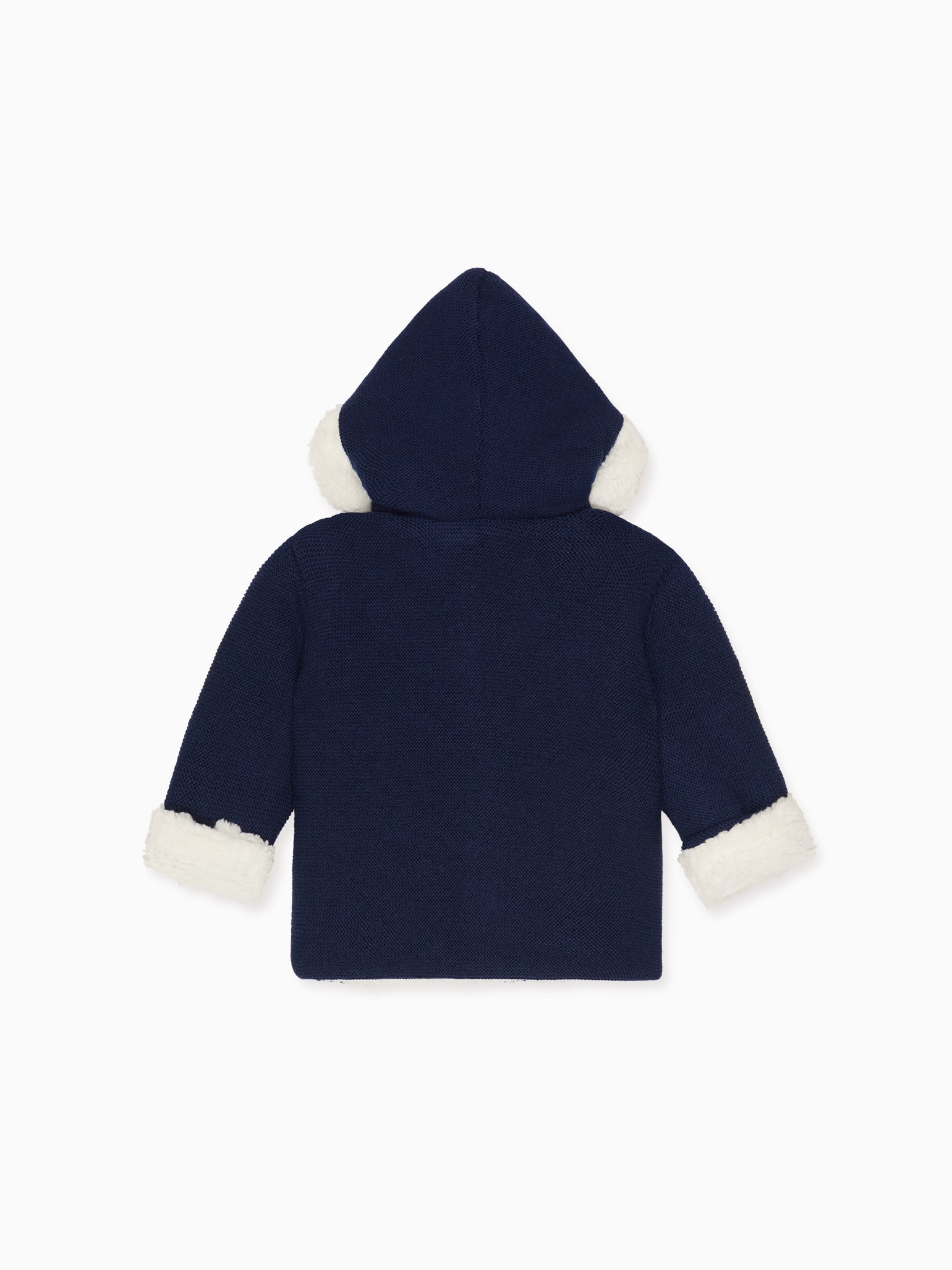 Navy Jimena Merino Baby Jacket